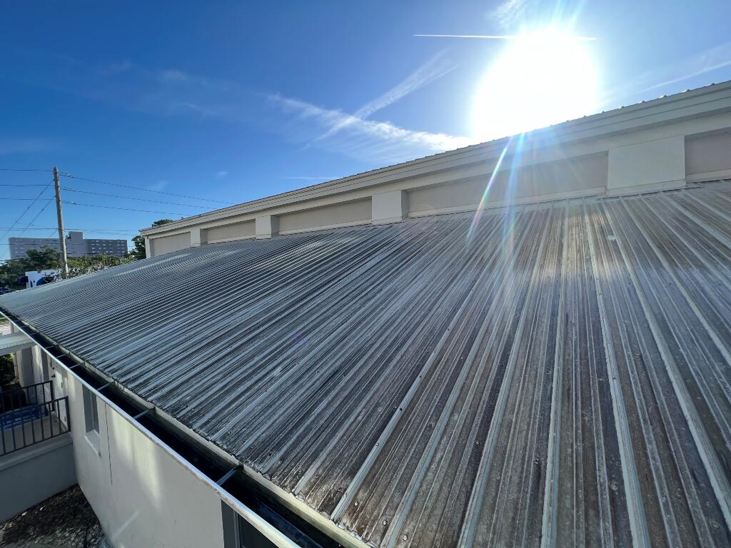 Metal Roof Before
