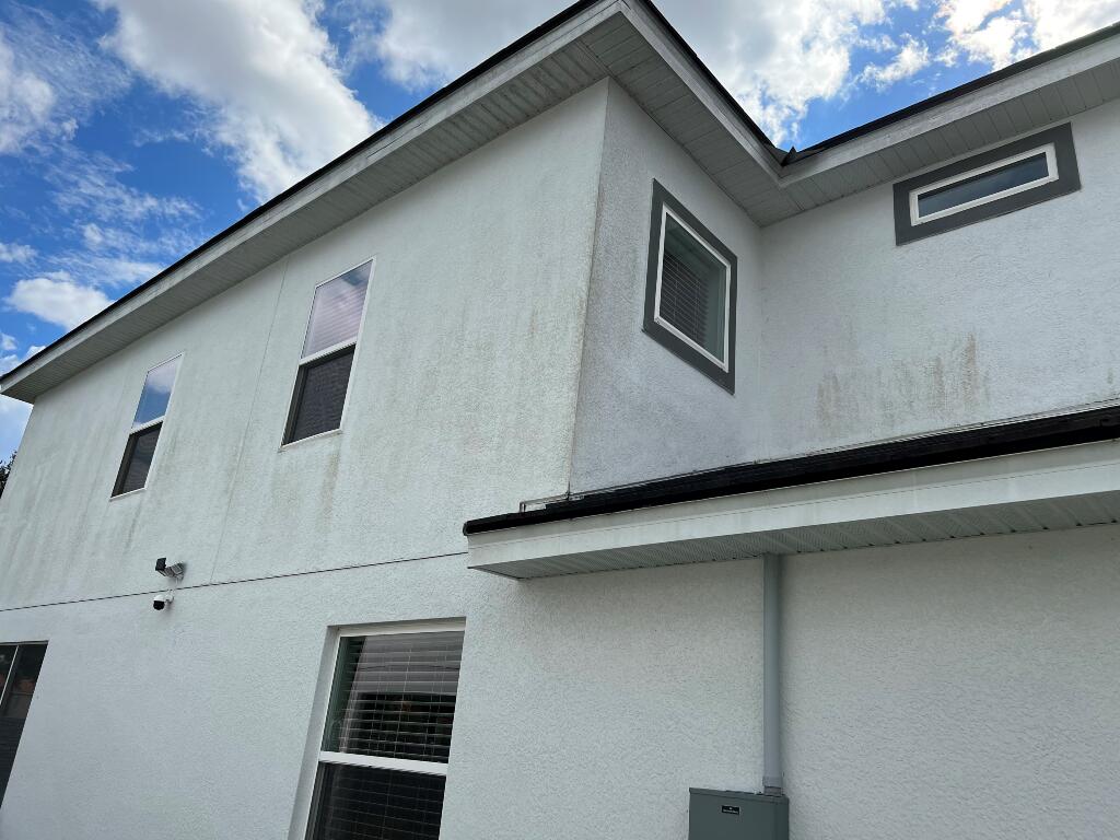 Stucco Siding Before
