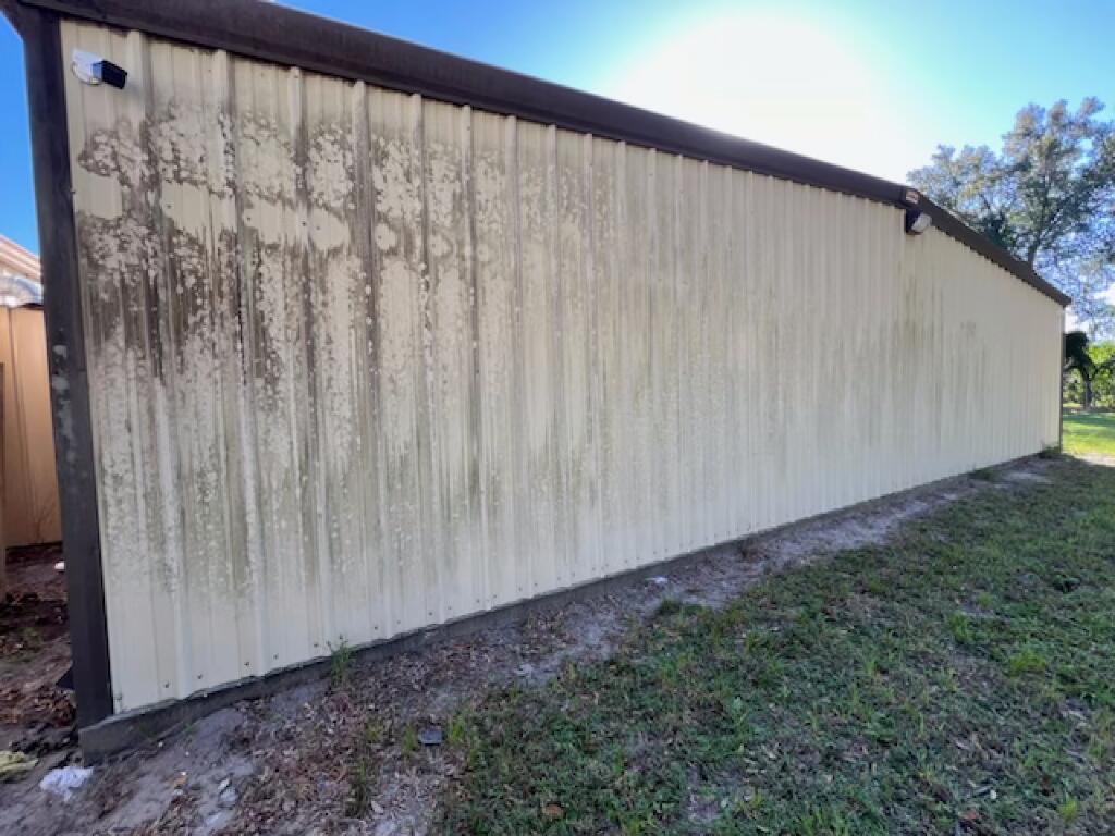 Metal Building Before