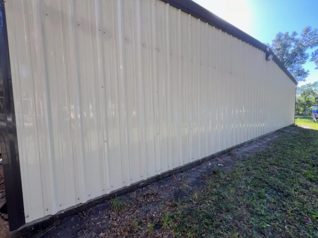 Metal Building After